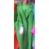 Макси дамско палто ЗЕЛЕНО 5XL размер.