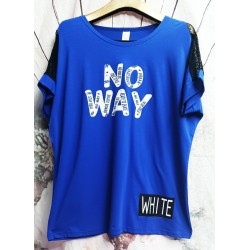 Дамска туника NO WAY 4XL размер в синьо.